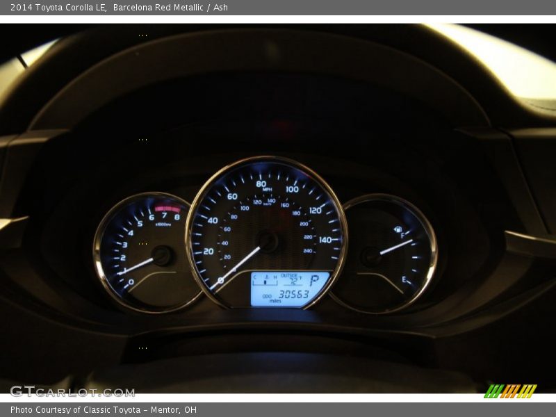  2014 Corolla LE LE Gauges