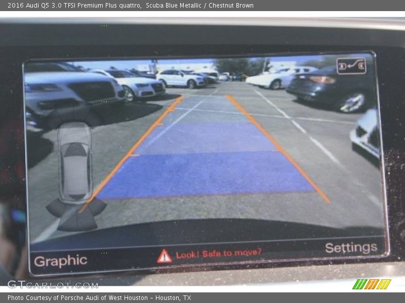 Scuba Blue Metallic / Chestnut Brown 2016 Audi Q5 3.0 TFSI Premium Plus quattro