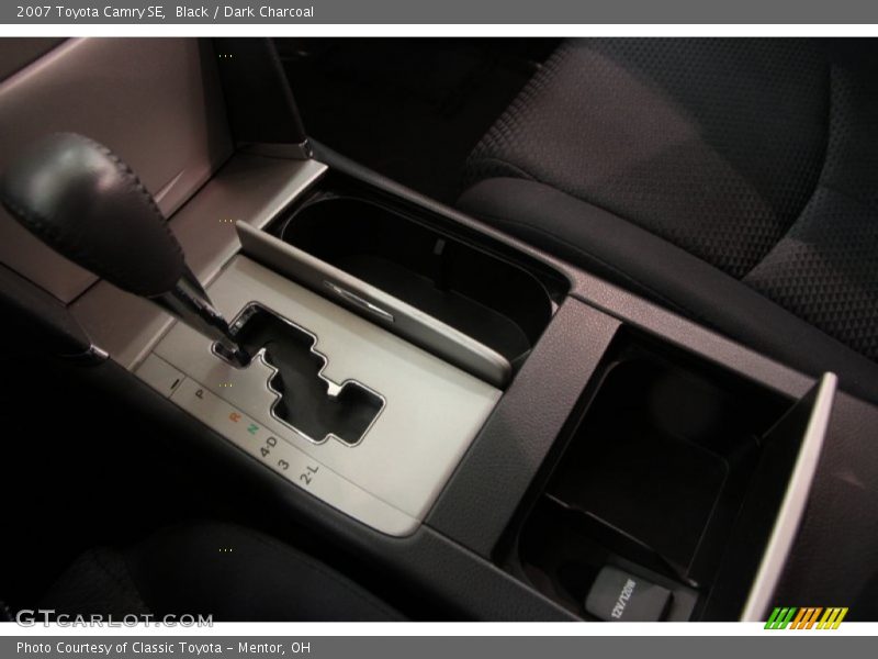 Black / Dark Charcoal 2007 Toyota Camry SE