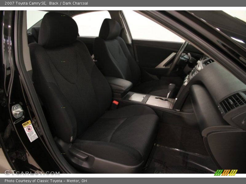 Black / Dark Charcoal 2007 Toyota Camry SE
