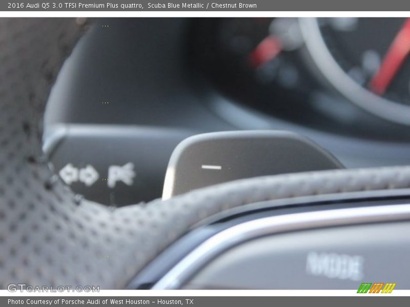 Scuba Blue Metallic / Chestnut Brown 2016 Audi Q5 3.0 TFSI Premium Plus quattro