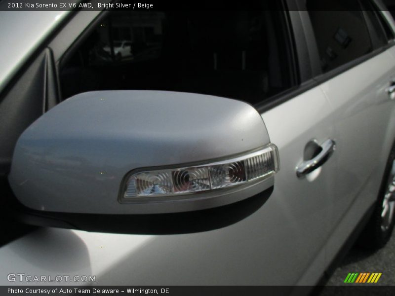 Bright Silver / Beige 2012 Kia Sorento EX V6 AWD