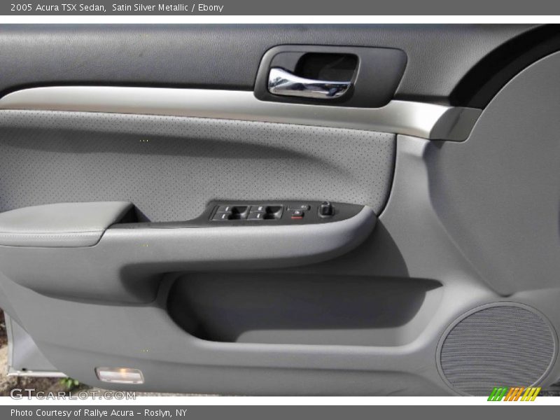 Satin Silver Metallic / Ebony 2005 Acura TSX Sedan