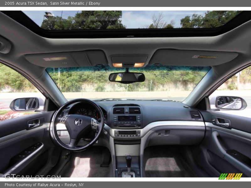 Satin Silver Metallic / Ebony 2005 Acura TSX Sedan