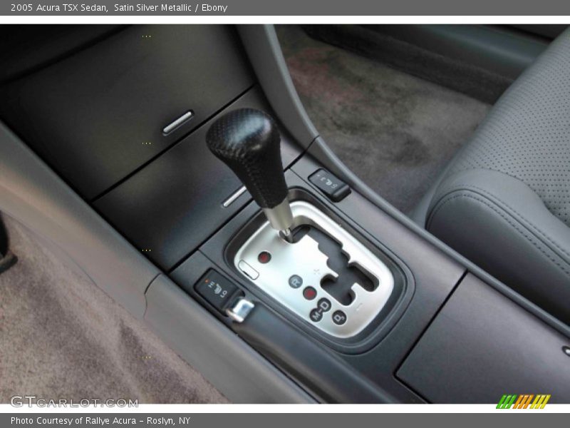 Satin Silver Metallic / Ebony 2005 Acura TSX Sedan