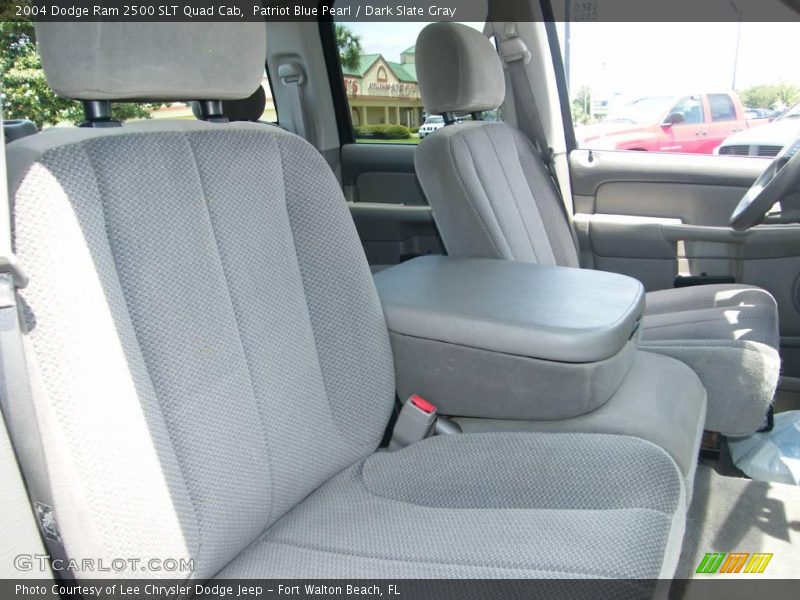 Patriot Blue Pearl / Dark Slate Gray 2004 Dodge Ram 2500 SLT Quad Cab