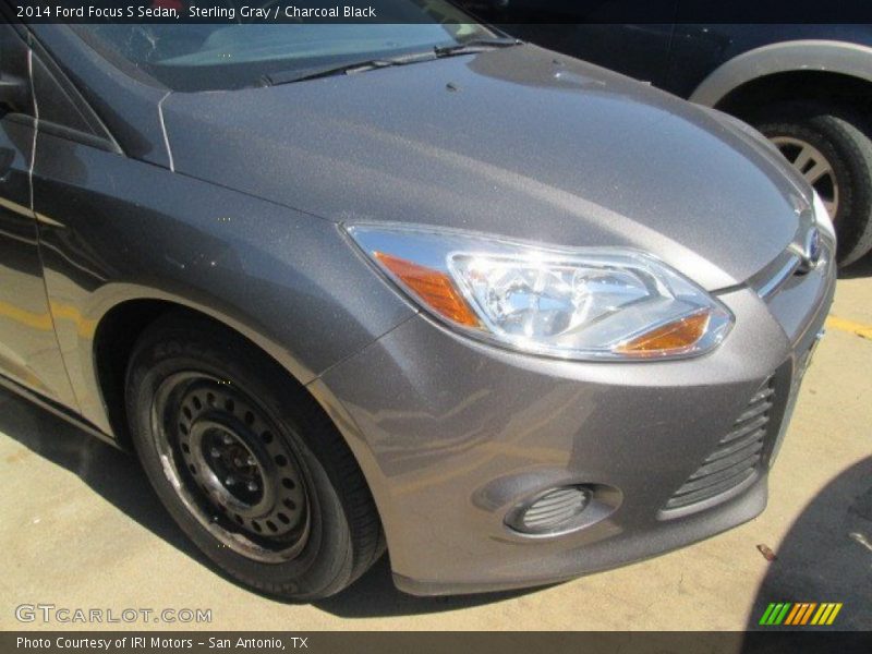 Sterling Gray / Charcoal Black 2014 Ford Focus S Sedan