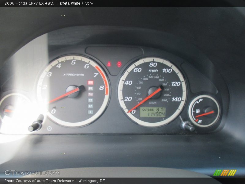 Taffeta White / Ivory 2006 Honda CR-V EX 4WD