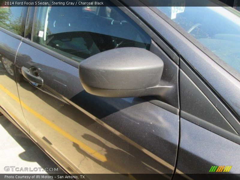 Sterling Gray / Charcoal Black 2014 Ford Focus S Sedan