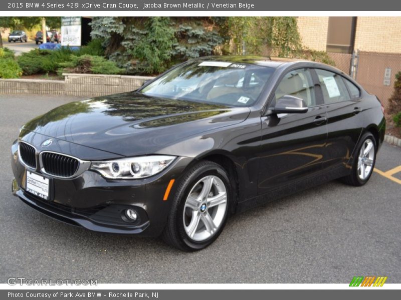 Jatoba Brown Metallic / Venetian Beige 2015 BMW 4 Series 428i xDrive Gran Coupe