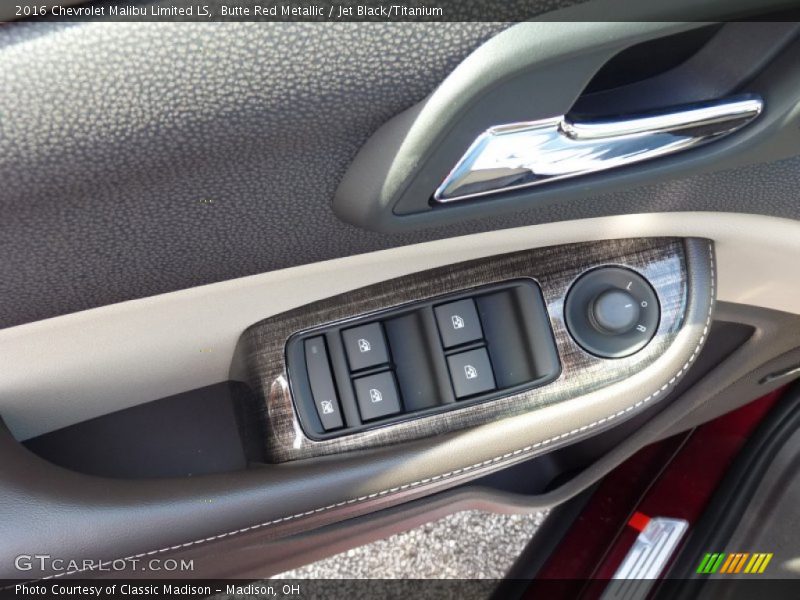 Butte Red Metallic / Jet Black/Titanium 2016 Chevrolet Malibu Limited LS