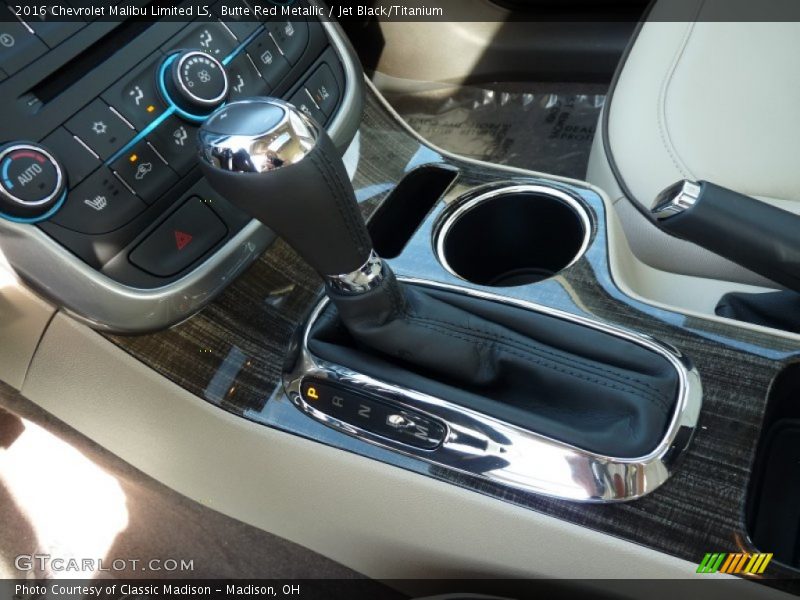 Butte Red Metallic / Jet Black/Titanium 2016 Chevrolet Malibu Limited LS