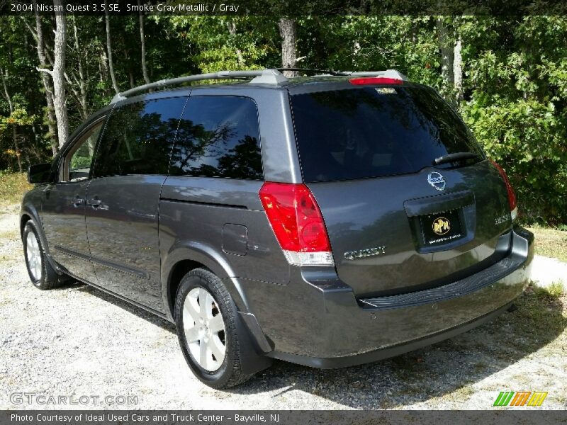 Smoke Gray Metallic / Gray 2004 Nissan Quest 3.5 SE