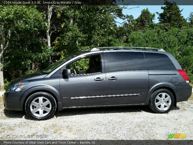 Smoke Gray Metallic / Gray 2004 Nissan Quest 3.5 SE