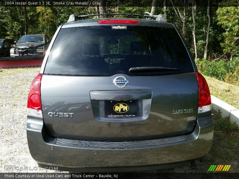 Smoke Gray Metallic / Gray 2004 Nissan Quest 3.5 SE