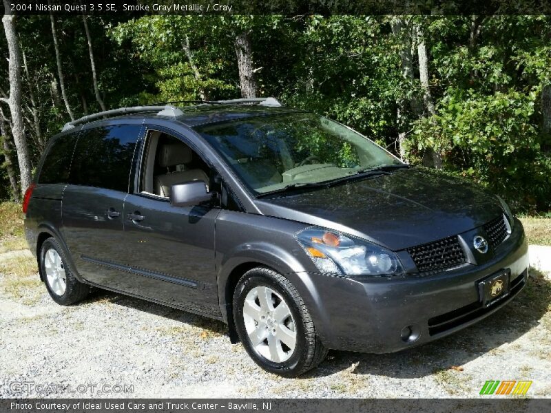 Smoke Gray Metallic / Gray 2004 Nissan Quest 3.5 SE
