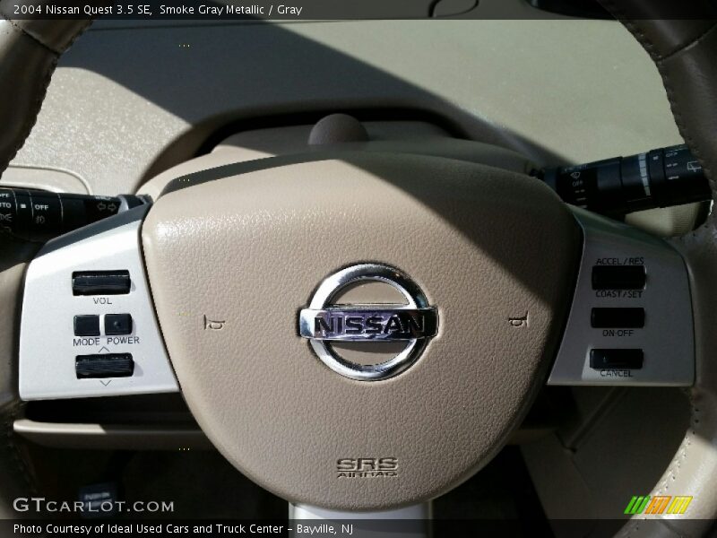 Smoke Gray Metallic / Gray 2004 Nissan Quest 3.5 SE