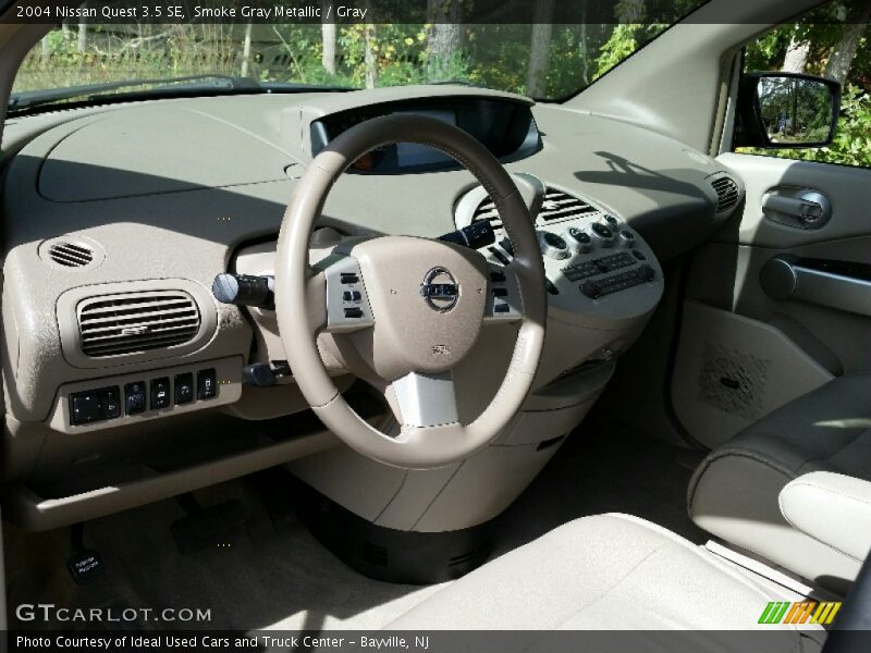 Smoke Gray Metallic / Gray 2004 Nissan Quest 3.5 SE
