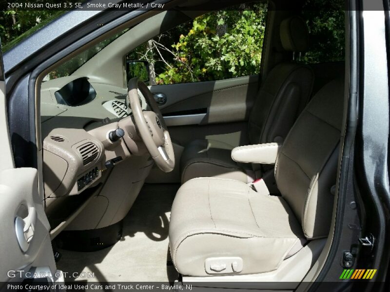 Smoke Gray Metallic / Gray 2004 Nissan Quest 3.5 SE