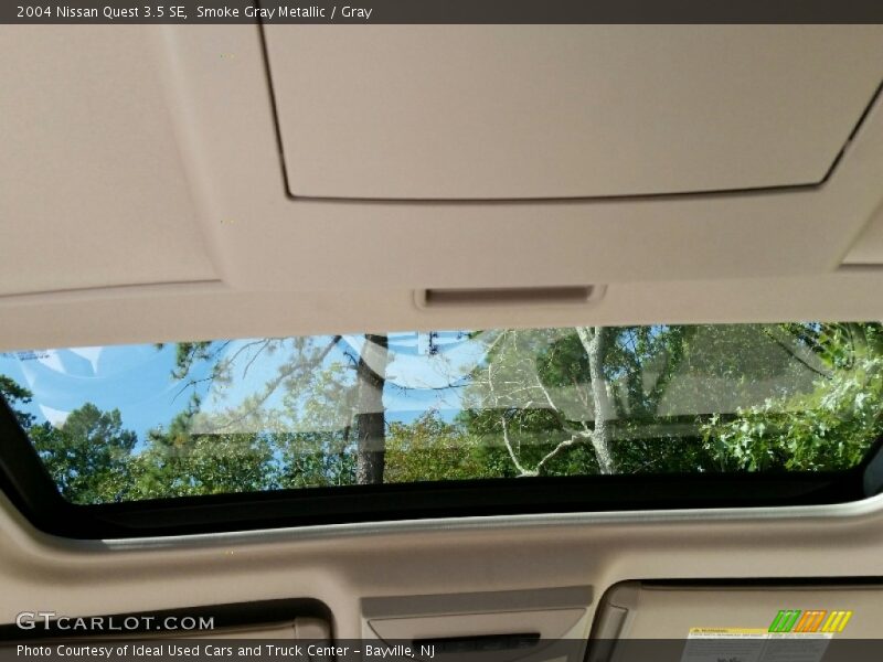Smoke Gray Metallic / Gray 2004 Nissan Quest 3.5 SE