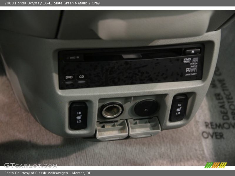 Slate Green Metallic / Gray 2008 Honda Odyssey EX-L