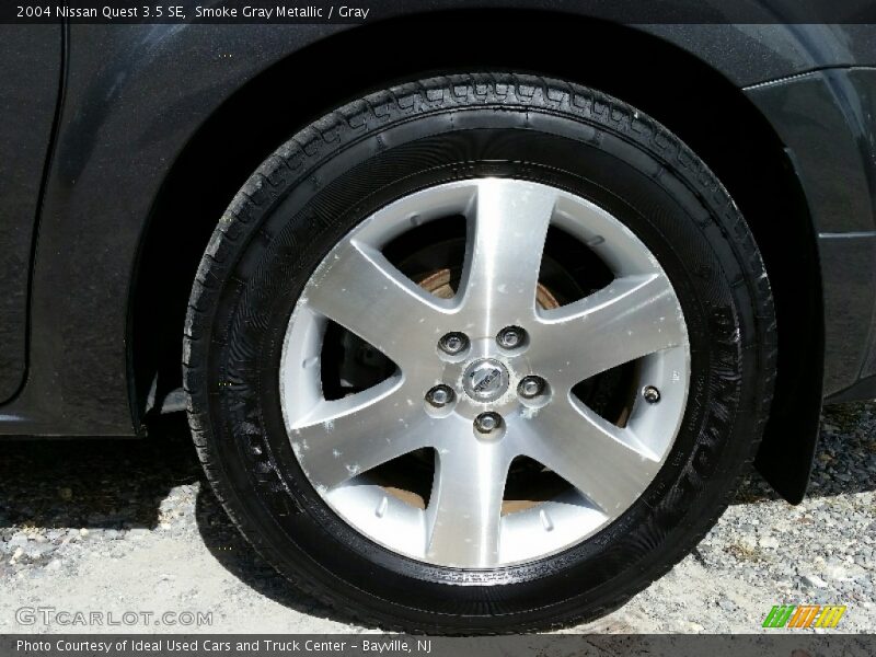 Smoke Gray Metallic / Gray 2004 Nissan Quest 3.5 SE