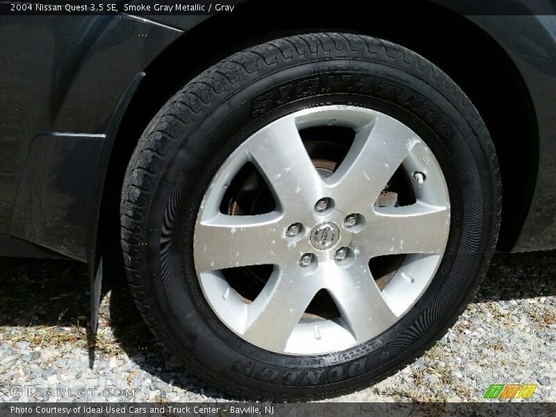 Smoke Gray Metallic / Gray 2004 Nissan Quest 3.5 SE