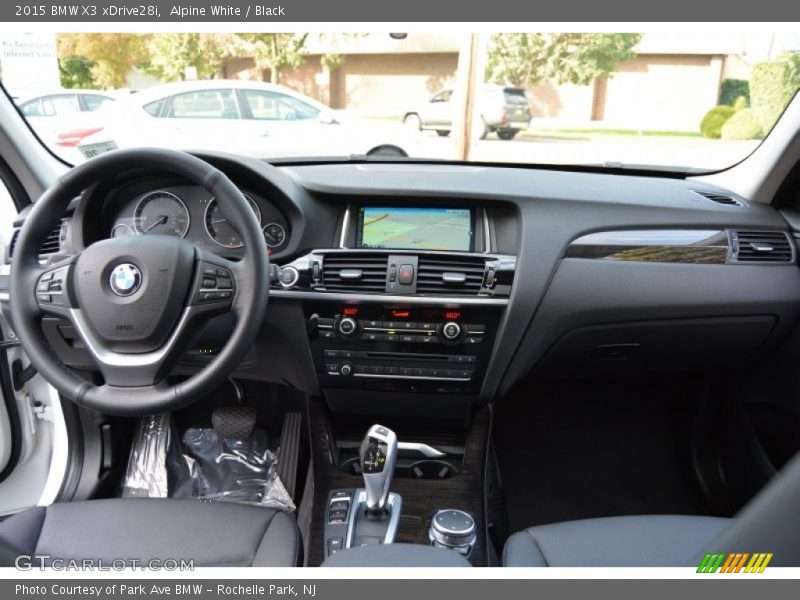 Alpine White / Black 2015 BMW X3 xDrive28i