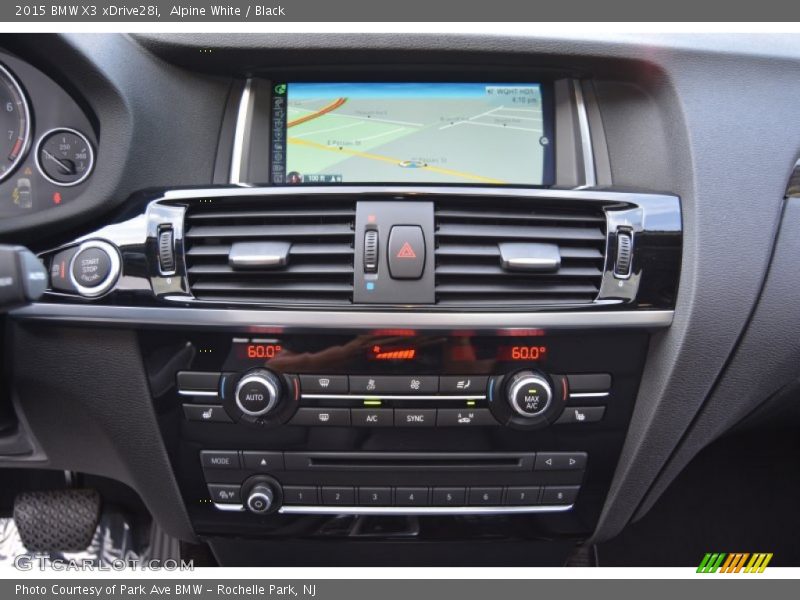 Alpine White / Black 2015 BMW X3 xDrive28i