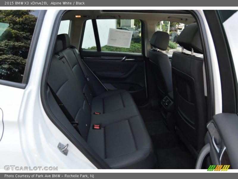 Alpine White / Black 2015 BMW X3 xDrive28i