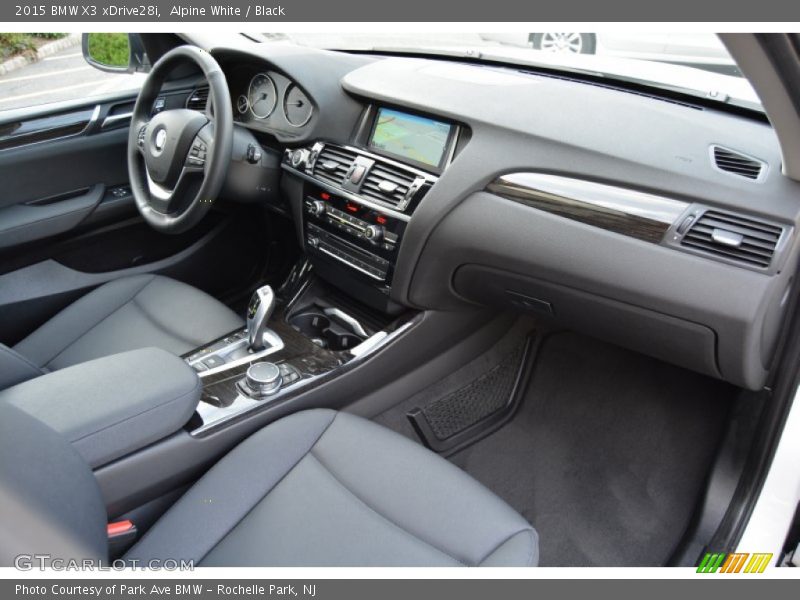Alpine White / Black 2015 BMW X3 xDrive28i