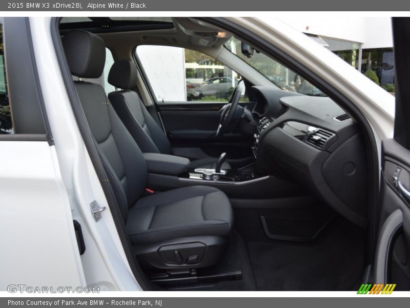 Alpine White / Black 2015 BMW X3 xDrive28i