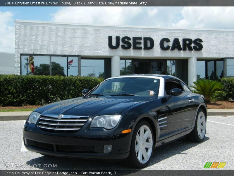 Black / Dark Slate Gray/Medium Slate Gray 2004 Chrysler Crossfire Limited Coupe
