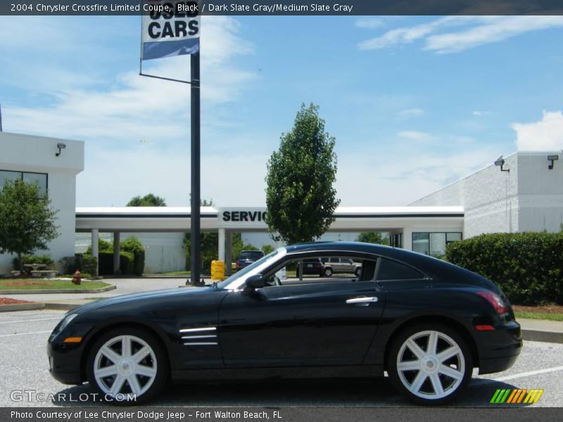 Black / Dark Slate Gray/Medium Slate Gray 2004 Chrysler Crossfire Limited Coupe