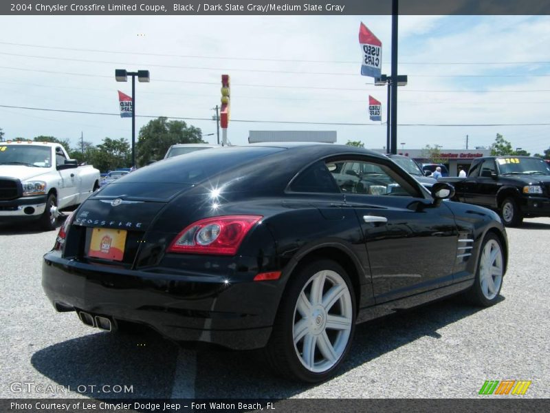 Black / Dark Slate Gray/Medium Slate Gray 2004 Chrysler Crossfire Limited Coupe