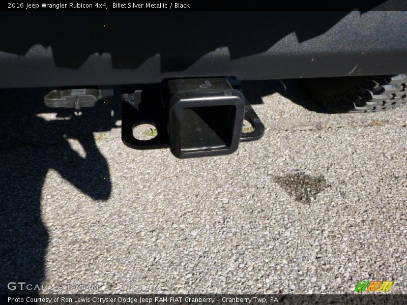 Billet Silver Metallic / Black 2016 Jeep Wrangler Rubicon 4x4