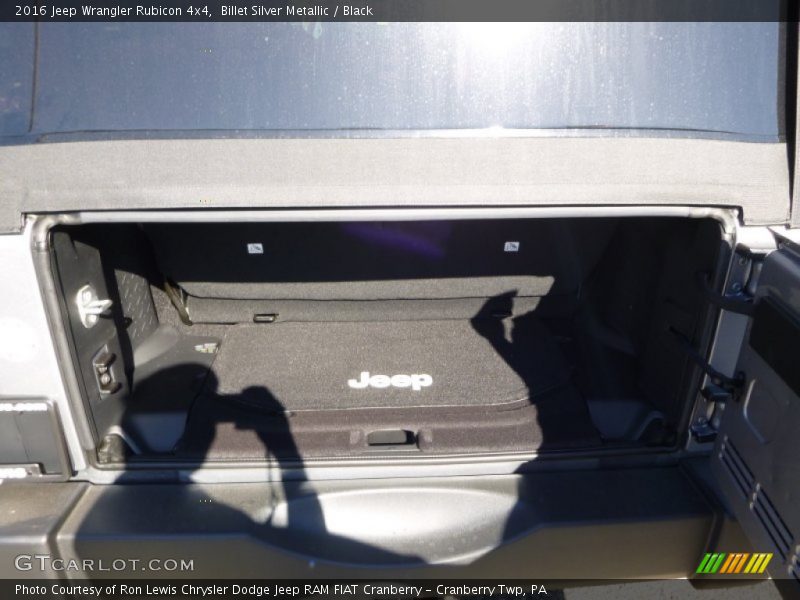 Billet Silver Metallic / Black 2016 Jeep Wrangler Rubicon 4x4