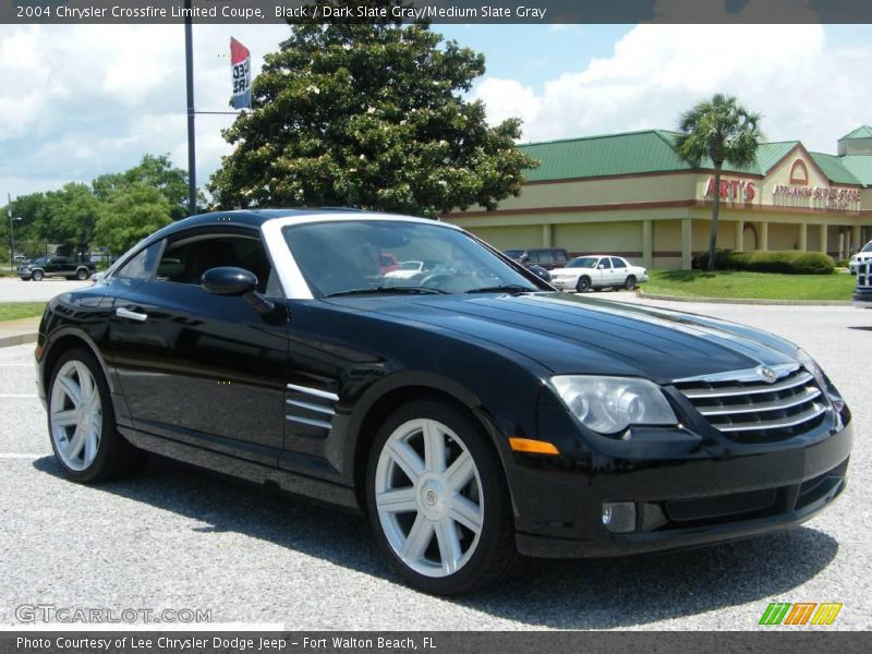 Black / Dark Slate Gray/Medium Slate Gray 2004 Chrysler Crossfire Limited Coupe