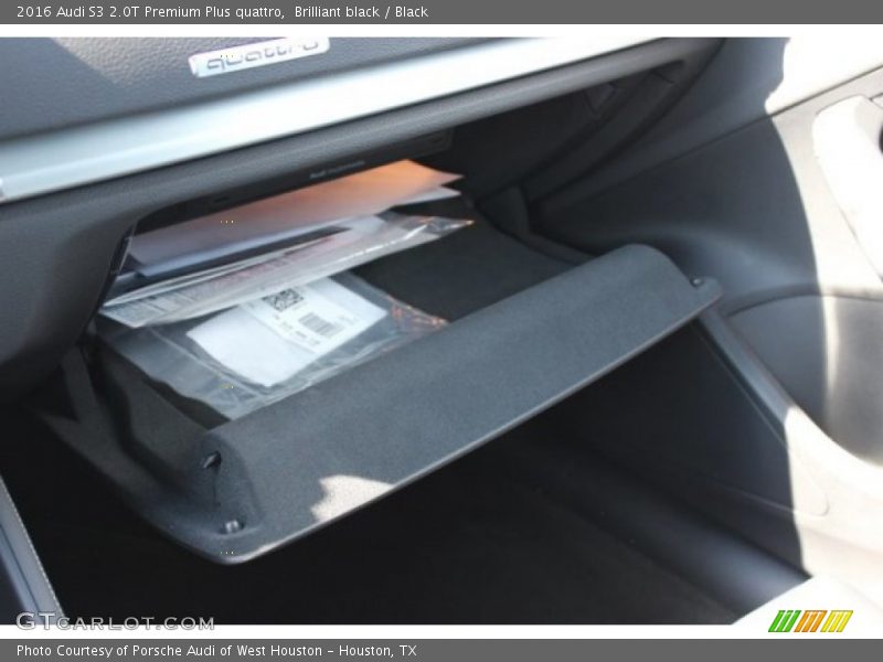Brilliant black / Black 2016 Audi S3 2.0T Premium Plus quattro