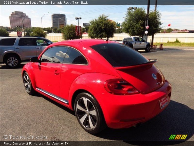 Tornado Red / Titan Black 2012 Volkswagen Beetle Turbo