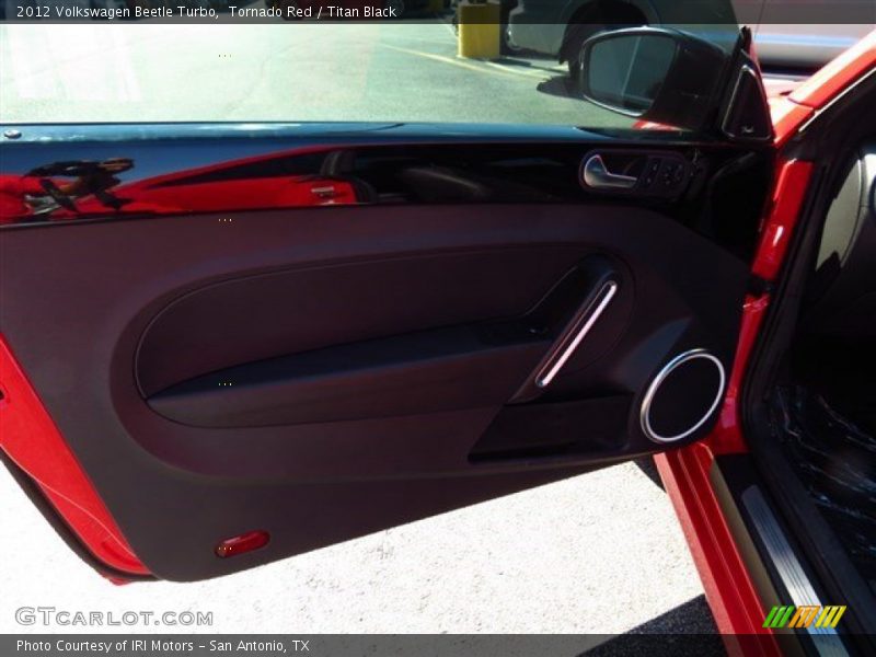Tornado Red / Titan Black 2012 Volkswagen Beetle Turbo