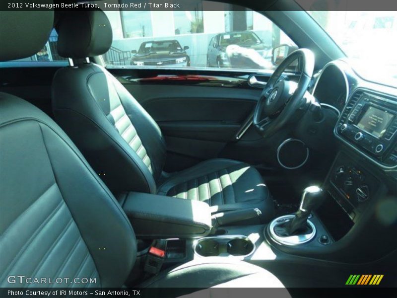Tornado Red / Titan Black 2012 Volkswagen Beetle Turbo
