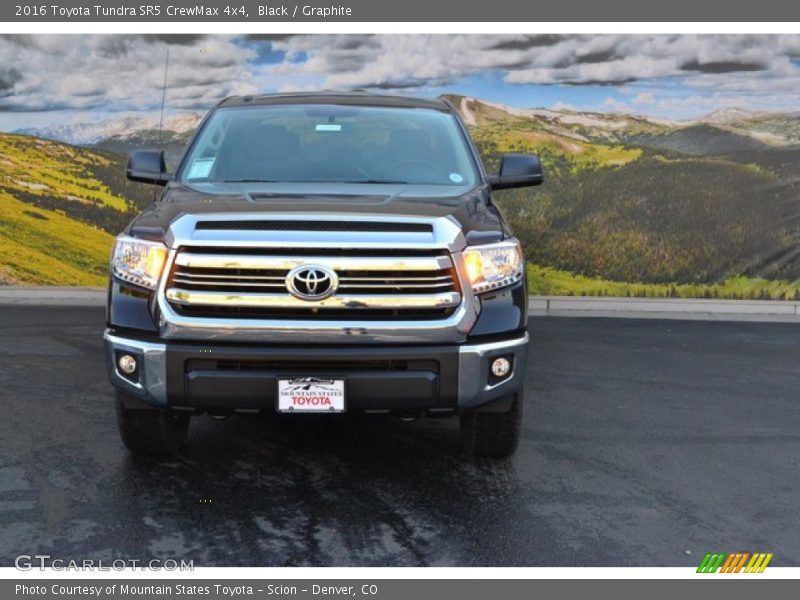 Black / Graphite 2016 Toyota Tundra SR5 CrewMax 4x4