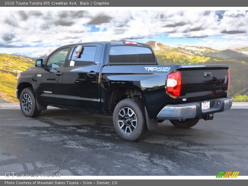 Black / Graphite 2016 Toyota Tundra SR5 CrewMax 4x4
