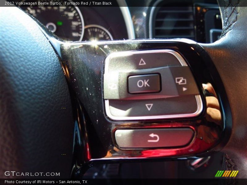 Tornado Red / Titan Black 2012 Volkswagen Beetle Turbo