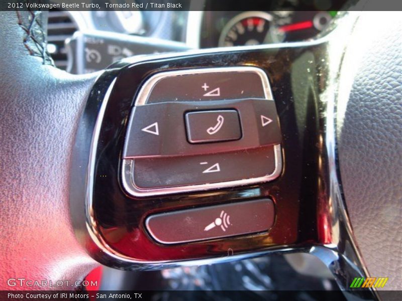 Tornado Red / Titan Black 2012 Volkswagen Beetle Turbo