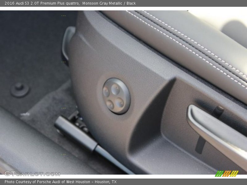 Monsoon Gray Metallic / Black 2016 Audi S3 2.0T Premium Plus quattro