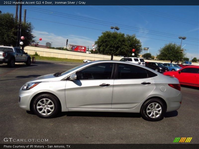 Ironman Silver / Gray 2012 Hyundai Accent GLS 4 Door