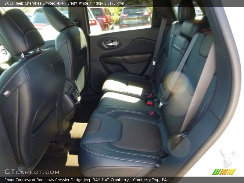 Rear Seat of 2016 Cherokee Limited 4x4