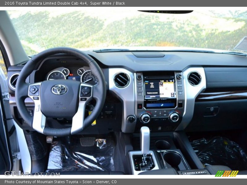 Super White / Black 2016 Toyota Tundra Limited Double Cab 4x4
